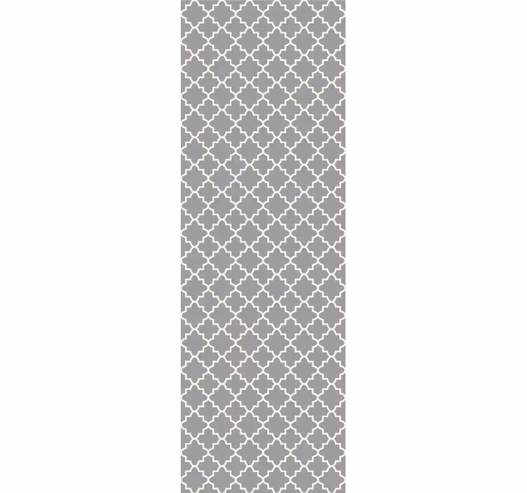 Elegante geometrische vormen behang eetkamer - TenStickers