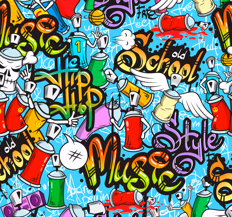 Arte Behang Abstracte Patroon - TenStickers