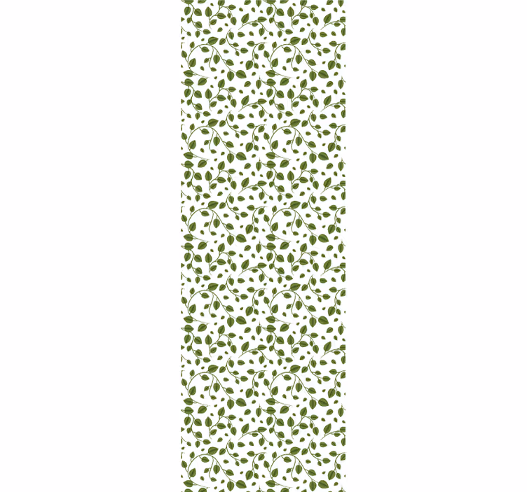Groene klimplantenmotief behang bladeren - TenStickers