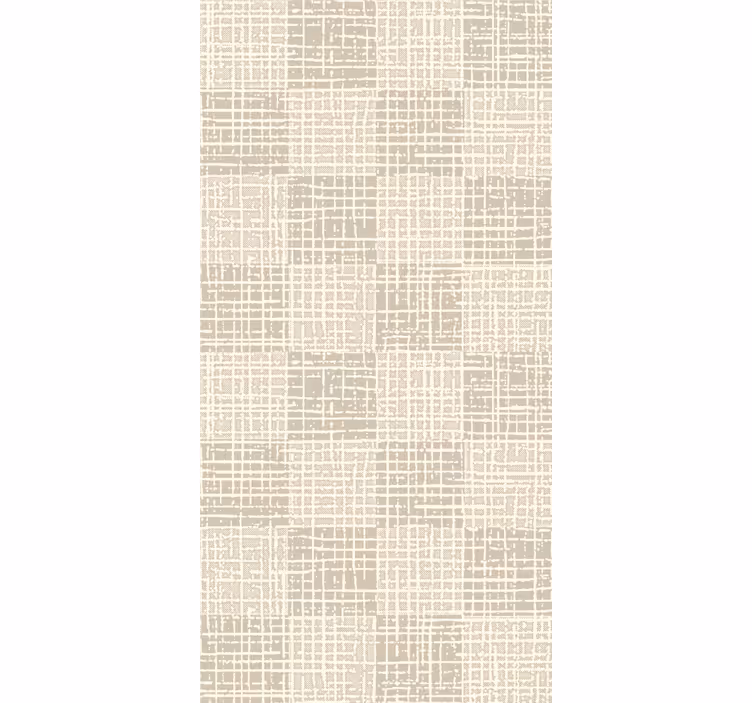 Neutrale rasterlijnen behang print - TenStickers