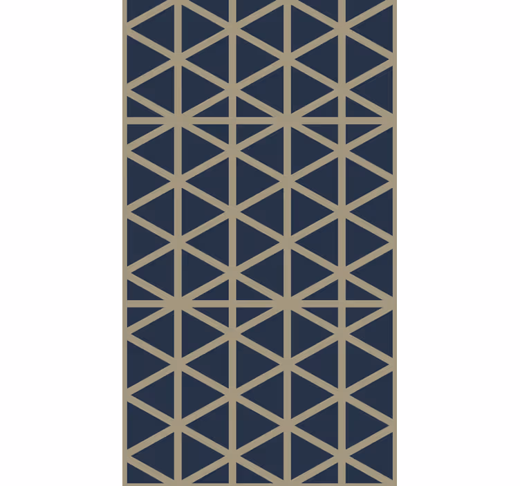 Elegante structuur geometrisch behang - TenStickers