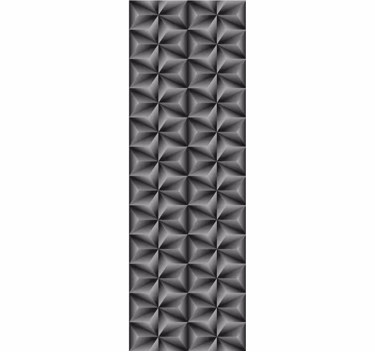 Geometrisch textuurpatroon industrieel behang - TenStickers