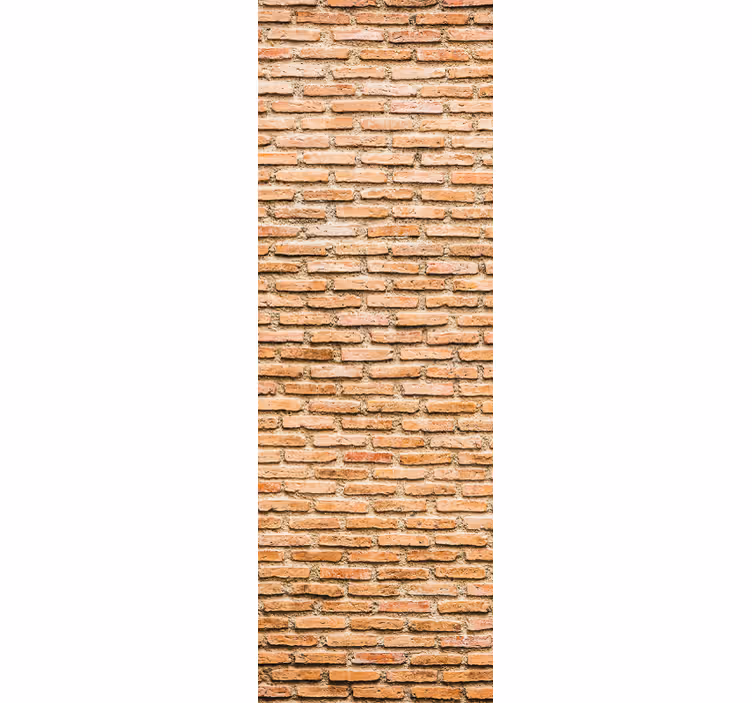 Beige structuurpatroon behang stenen - TenStickers