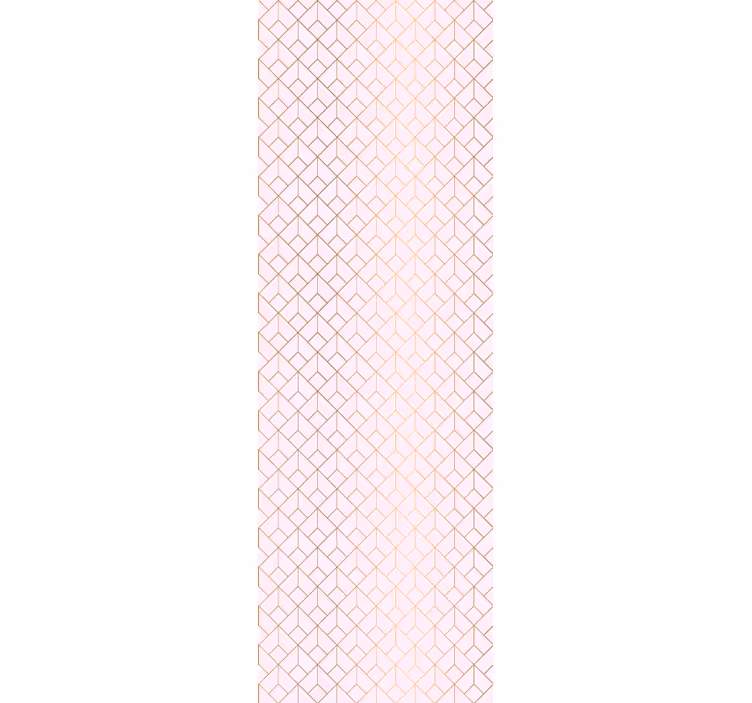Elegante vormorganisatie geometrisch behang - TenStickers