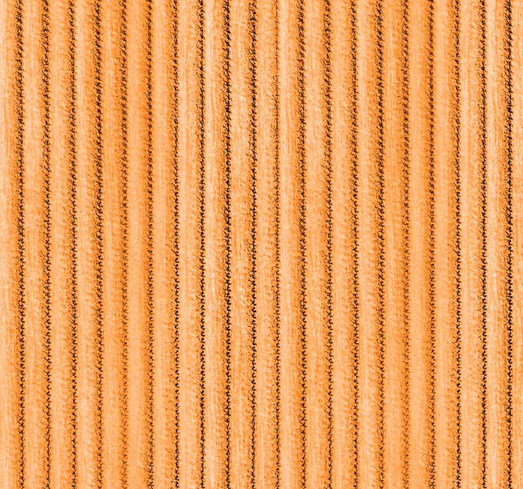 Oranje stof woonkamer behang - TenStickers