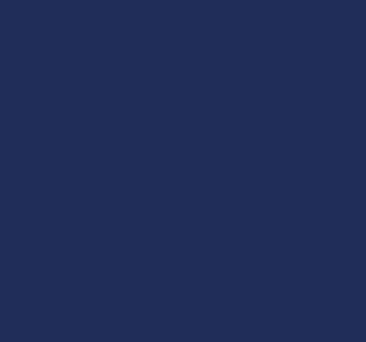 Effen marineblauw woonkamer behang - TenStickers
