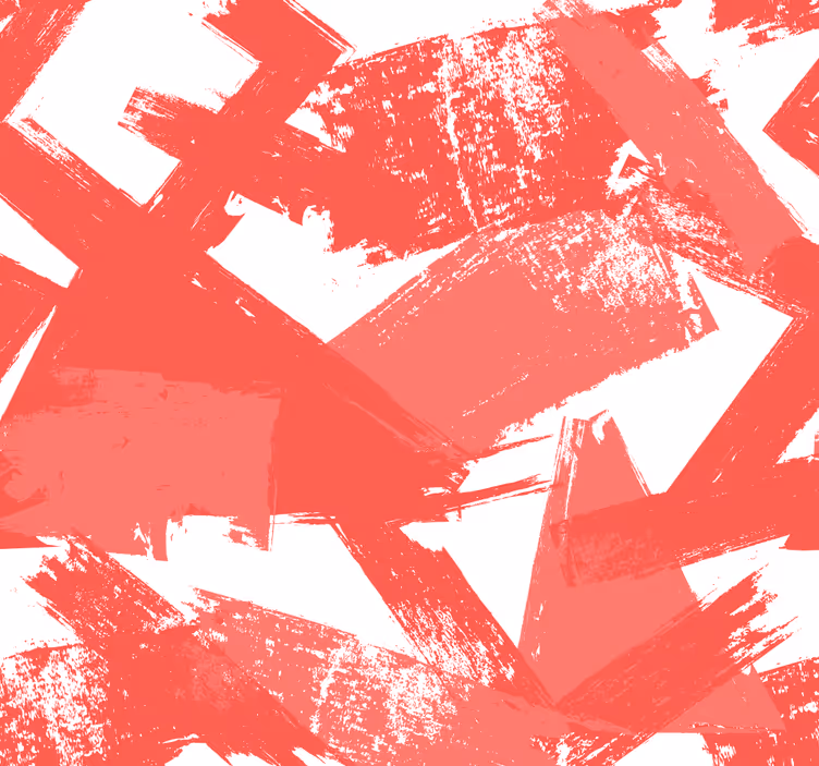 Abstract hoekpatroon geometrisch behang - TenStickers
