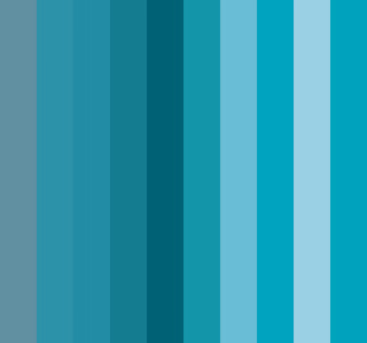 Gestreepte muuraccent strepen behang - TenStickers