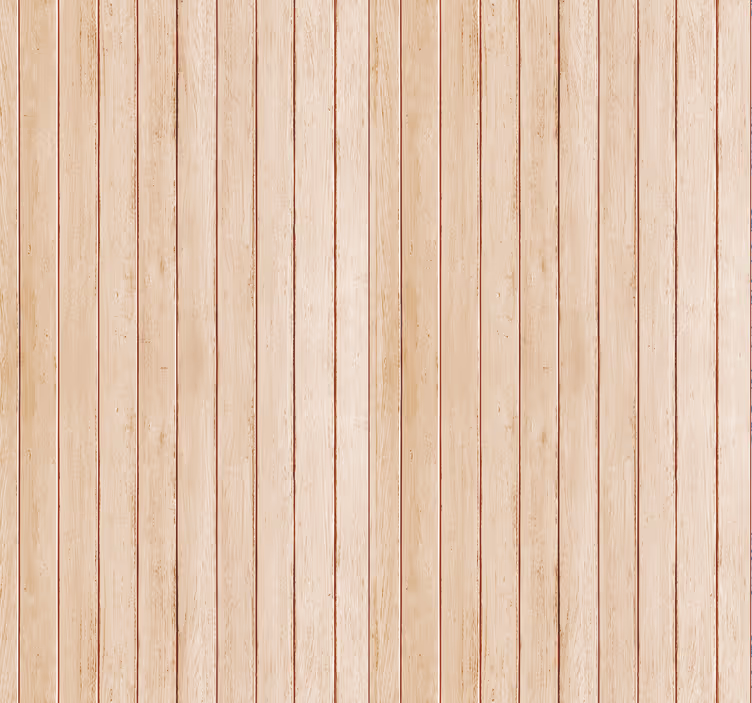 Hout behang Lichte ruwe en versleten houten planken - TenStickers