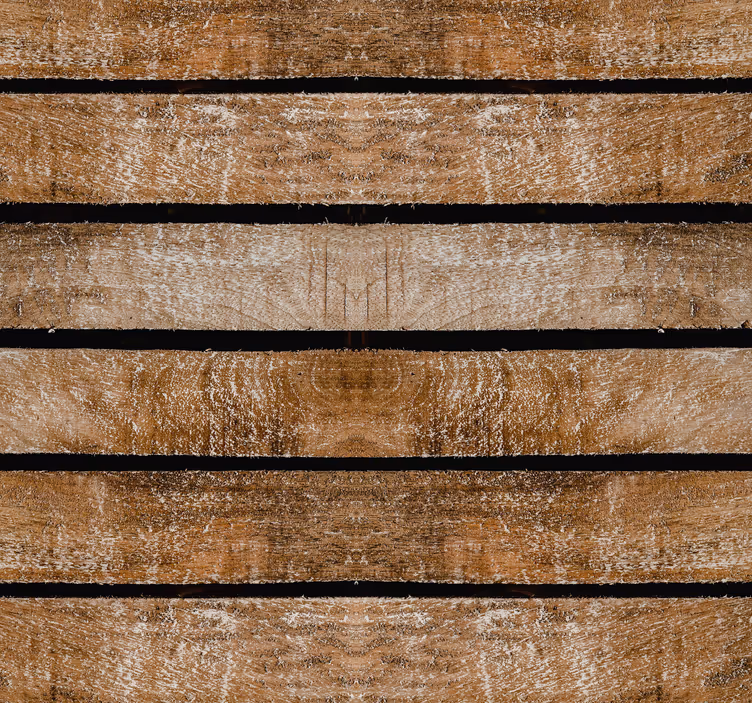 Oude houten planken behang - TenStickers