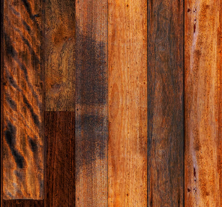 Natuurlijk rust hout behang - TenStickers