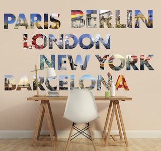 Steden stickers en landen stickers