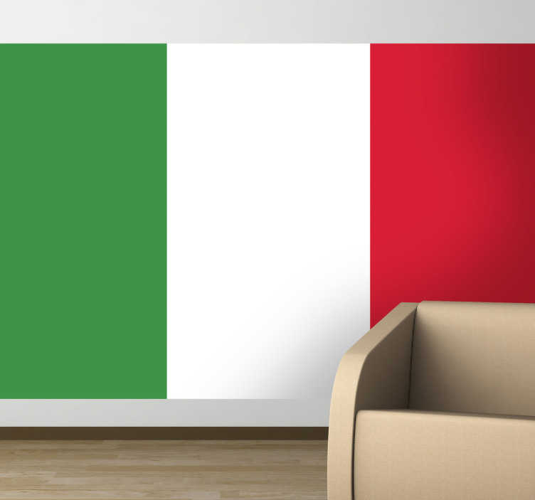 sticker italiaanse vlag 4299