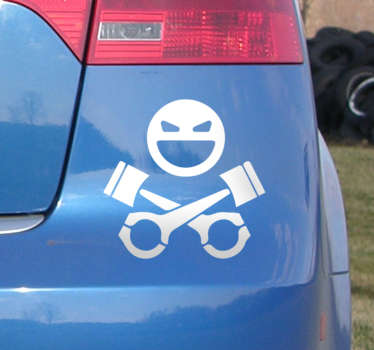 autosticker piraat