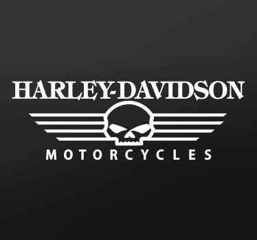 Harley Davidson Muursticker