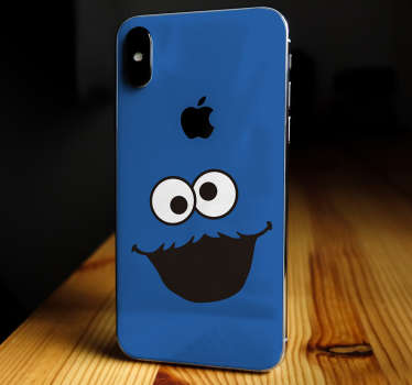 Koekiemonster iPhone sticker