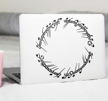 Laptopsticker Lord of the Rings