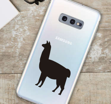 llama samsung sticker decoratie