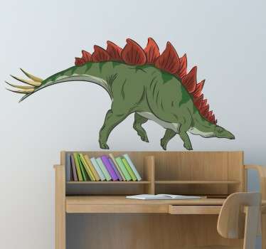 Muursticker Dinosaurus Stegosaurus