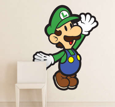 Muursticker Luigi