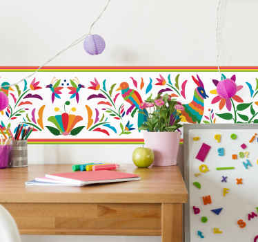 Muurstickers kinderkamer Tenango patronen