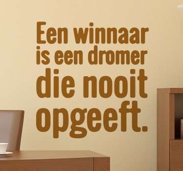 Quote Muursticker Nelson Mandela