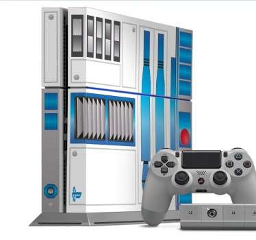 R2D2 Star Wars PS4 Sticker