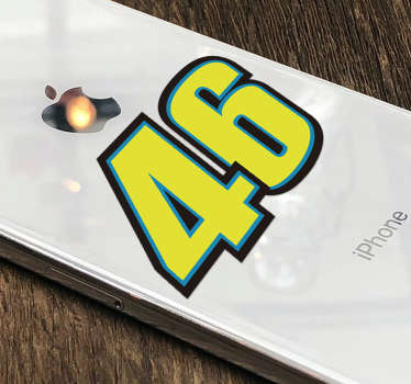 Rossi motor iPhone sticker