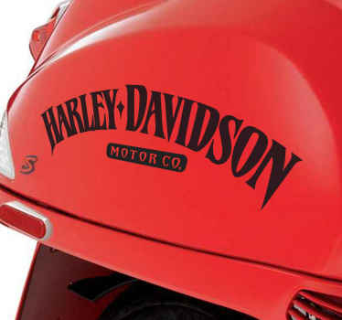 Sticker Harley Davidson Bedrijf