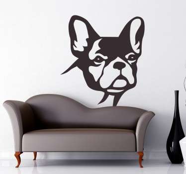 sticker hond Bulldog