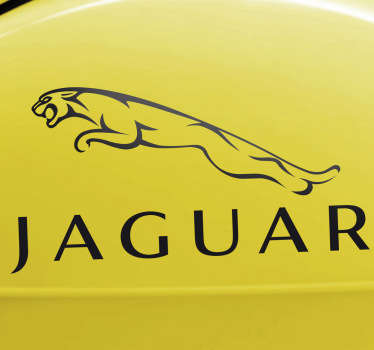 Sticker logo Jaguar