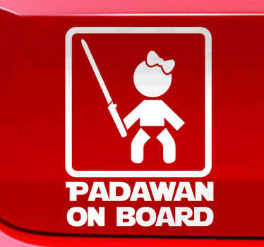 Sticker Starwars padawan
