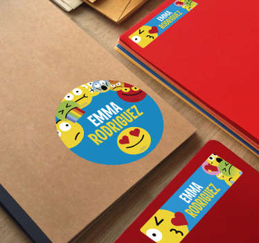 Stickers onderwijs schriften