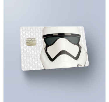 Stickers voor creditcard Starwars stormtrooper