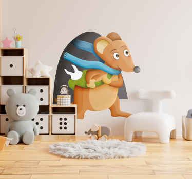 Tandenfee muisje sticker