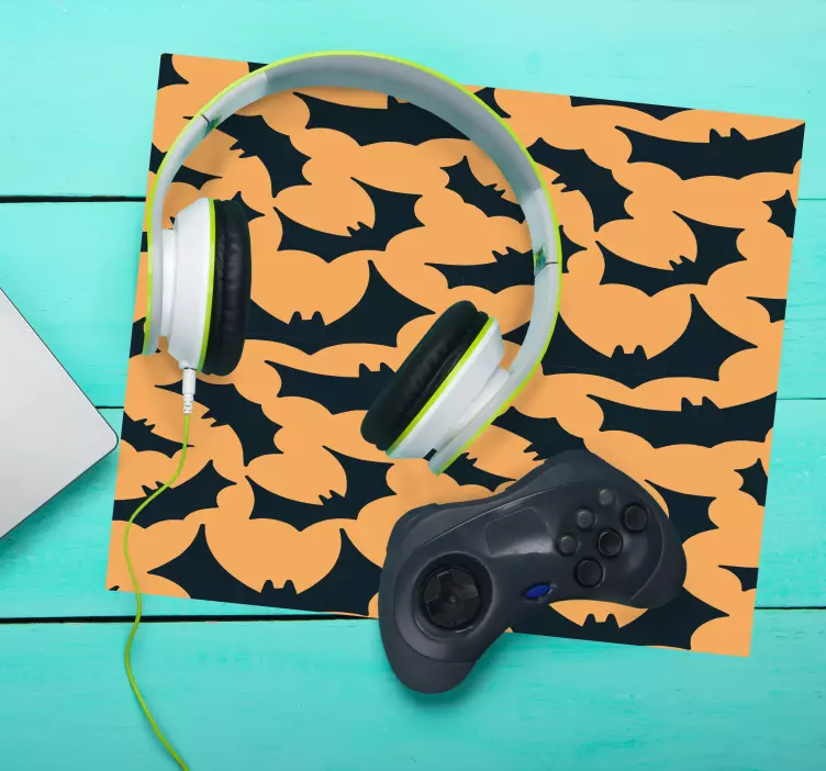 Anime muismat vleermuispatroon ontwerp - TenStickers