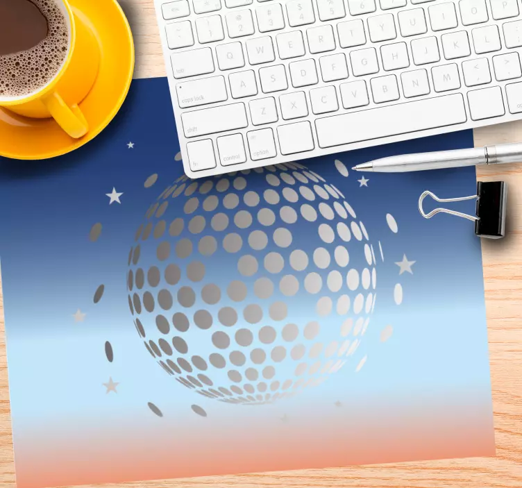 Gaming muismat gestileerde hemelsfeer - TenStickers