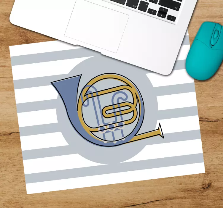 Gaming muismat muziekinstrument symbool - TenStickers