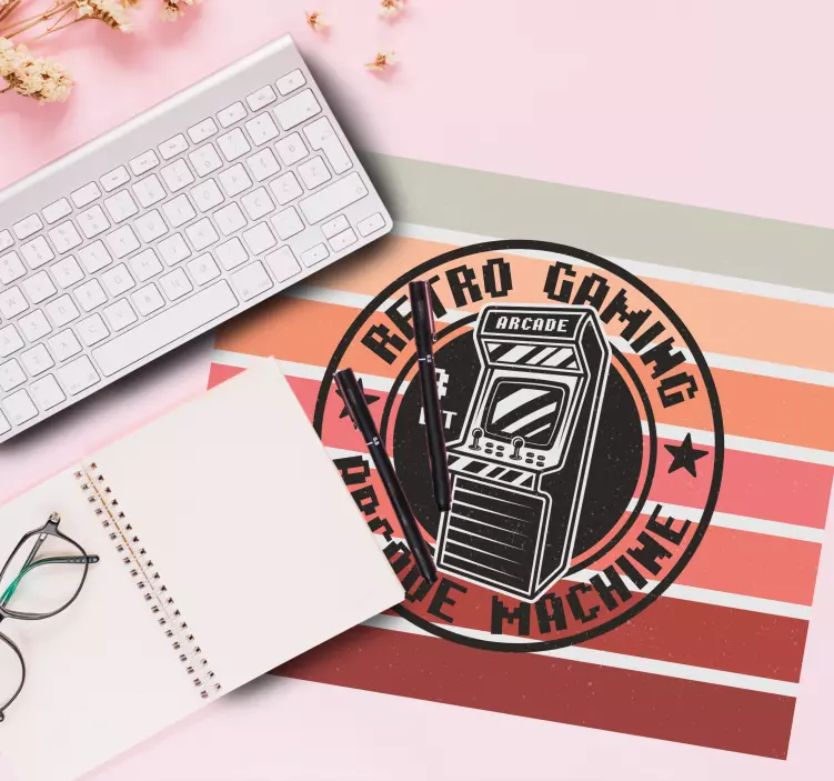 Gaming muismat retro arcade machine - TenStickers