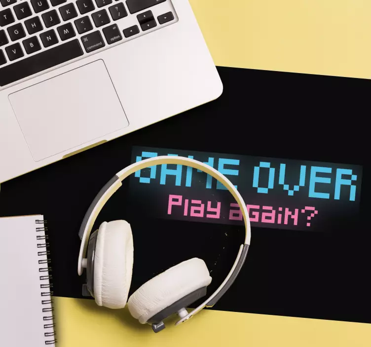 Gaming muismat retro game bericht - TenStickers