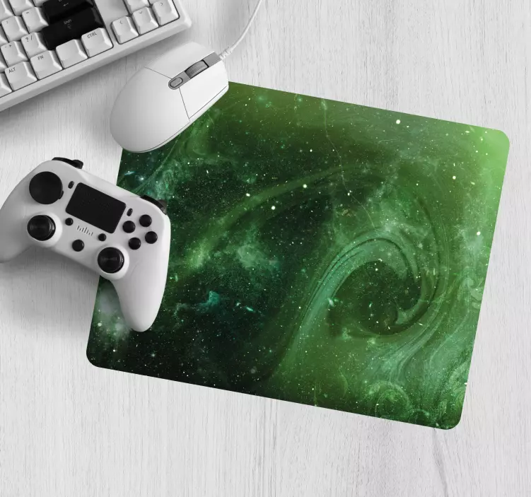 Gaming muismat vibrant ruimte wandtapijt - TenStickers