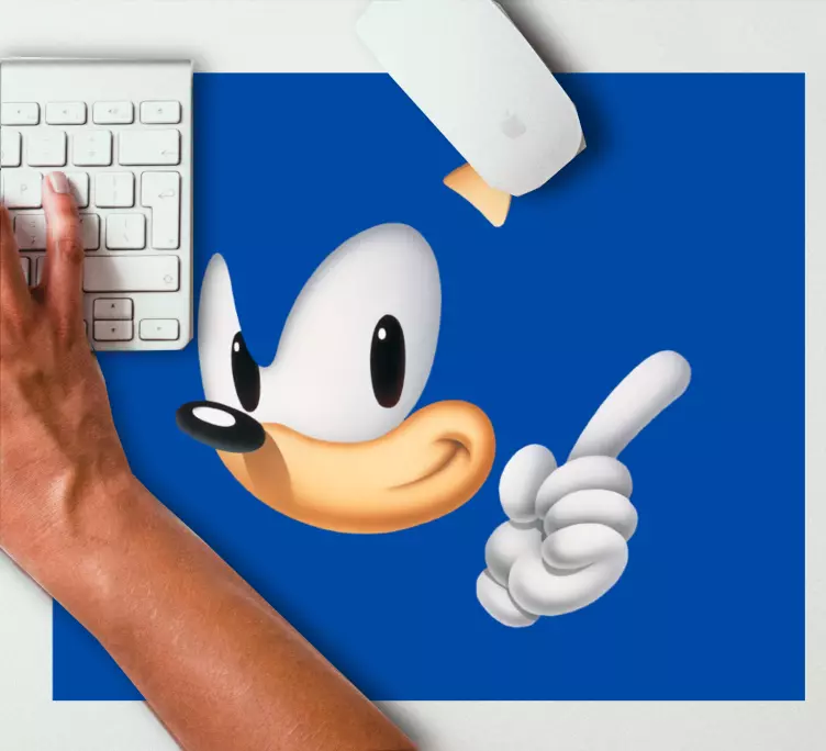 Gaming muismat vrolijk geanimeerd figuur - TenStickers