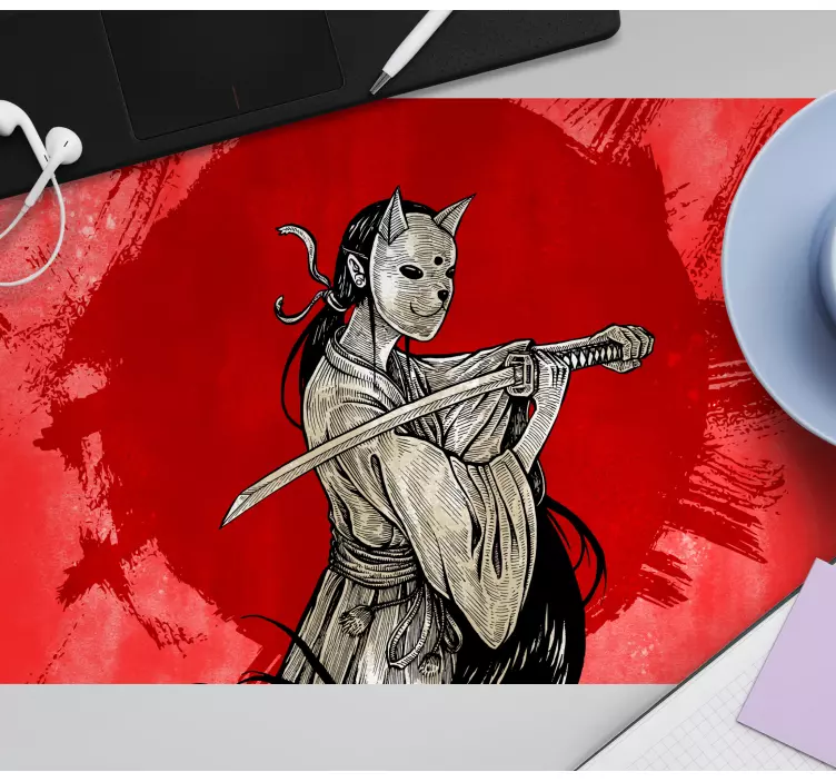 Anime muismat Anime samurai - TenStickers