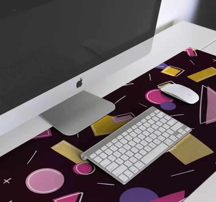 Geometrisch patronen XXL muismat - TenStickers