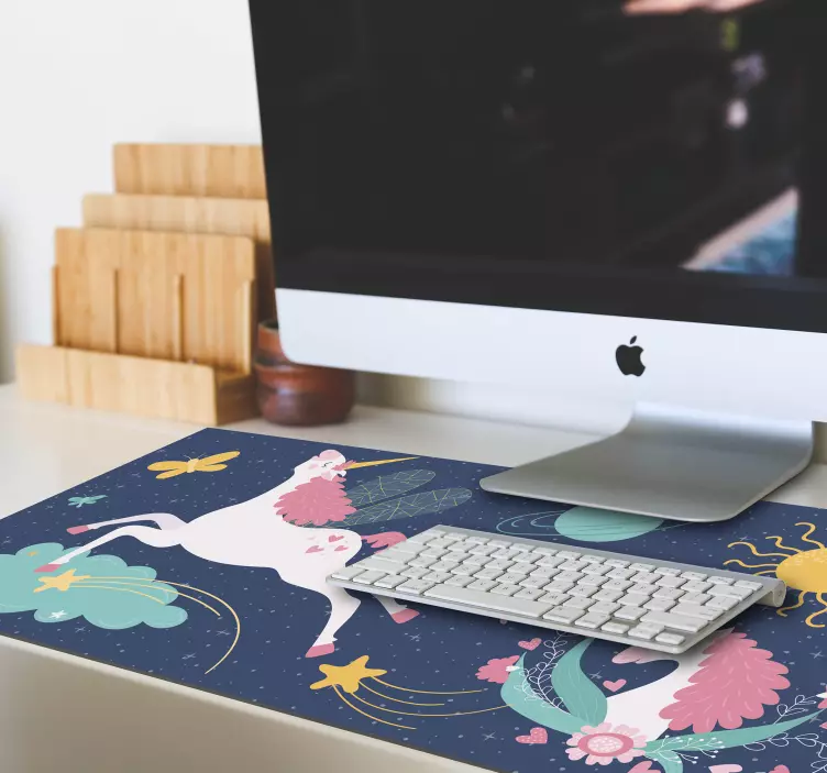 Originele XXL muismat Eenhoorns - TenStickers