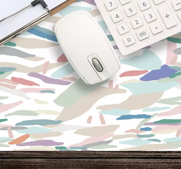 Patronen muismat abstract kleurrijke streken - TenStickers