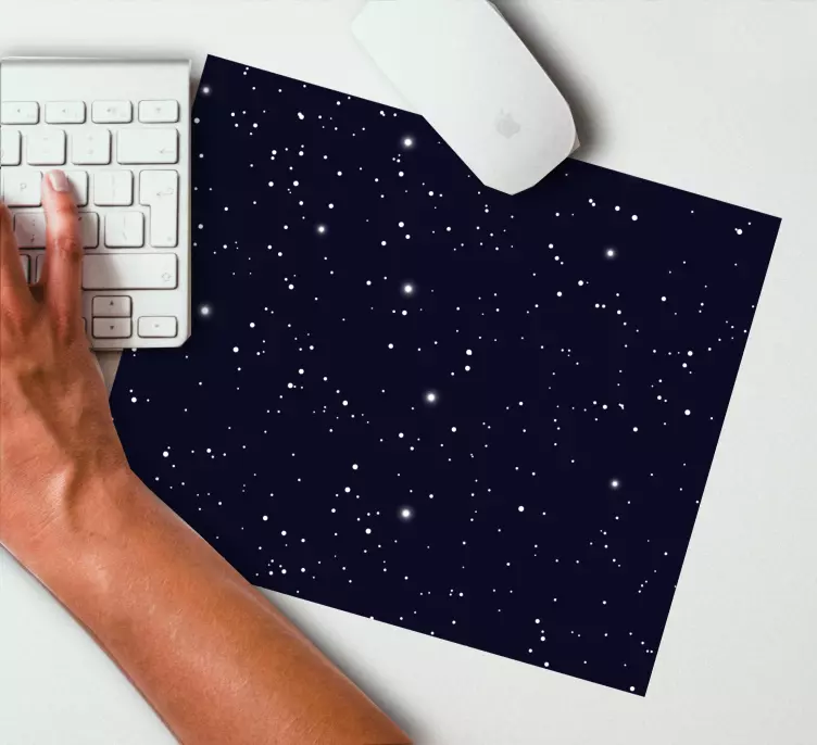 Patronen muismat cosmic sterrenveld - TenStickers