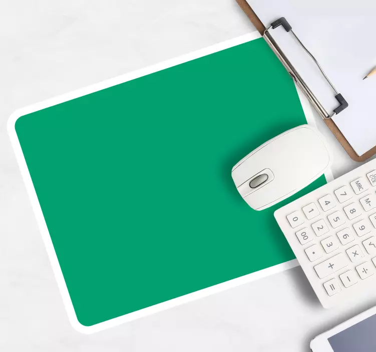 Patronen muismat effen kleur oppervlak - TenStickers