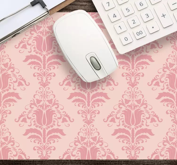 Patronen muismat elegant bloemig symbool - TenStickers