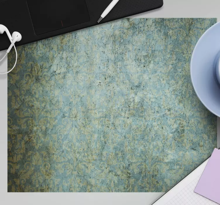 Patronen muismat elegant vintage motief - TenStickers